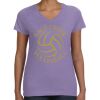 Women's V-Neck Fine Jersey Tee Thumbnail